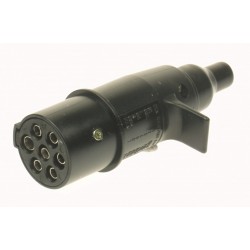 Utičnica 7-polna 24N plastična